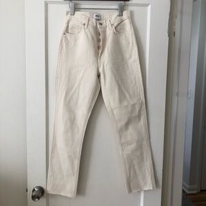 Agolde Remy high rise straight jean